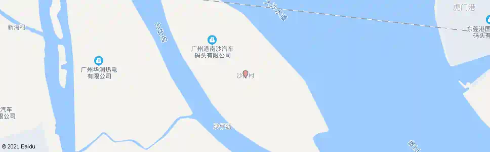 广州沙仔村_公交站地图_广州公交_妙搜公交查询2025