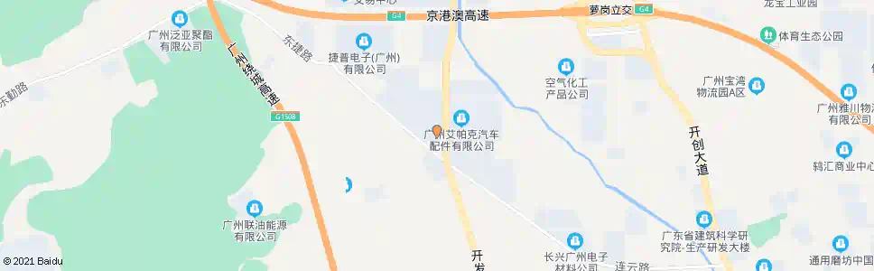广州先进油库_公交站地图_广州公交_妙搜公交查询2025