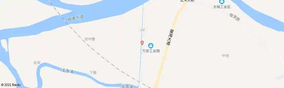 广州万安工业区_公交站地图_广州公交_妙搜公交查询2025