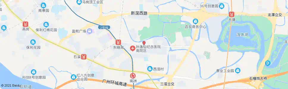 广州南洲北路_公交站地图_广州公交_妙搜公交查询2025