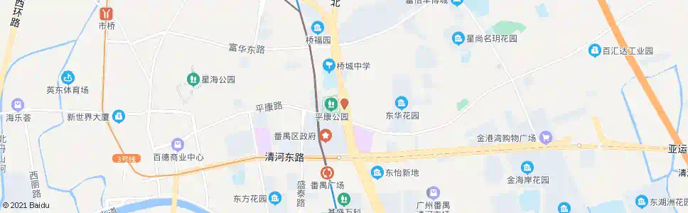 广州罗家村(番禺大道)_公交站地图_广州公交_妙搜公交查询2025
