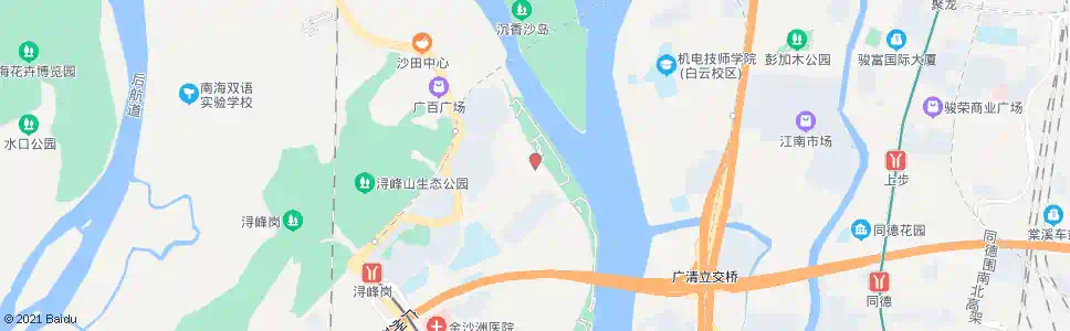 广州保利西海岸总站_公交站地图_广州公交_妙搜公交查询2025