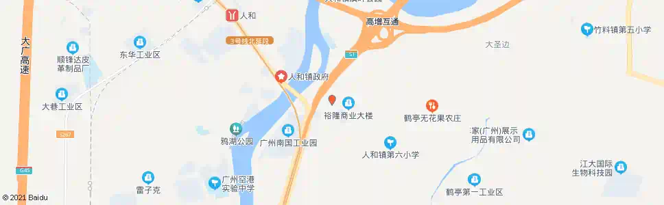 广州鹤亭西路口_公交站地图_广州公交_妙搜公交查询2025