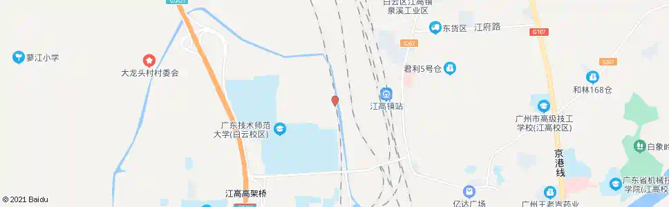 广州何布村_公交站地图_广州公交_妙搜公交查询2025