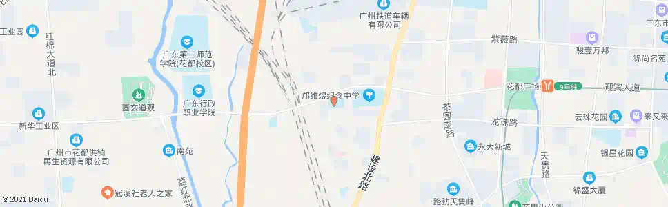 广州棠澍小学_公交站地图_广州公交_妙搜公交查询2025