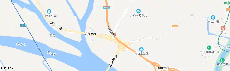 广州亭角路口_公交站地图_广州公交_妙搜公交查询2025