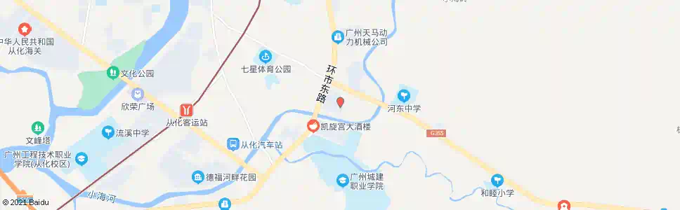 广州广州天马集团_公交站地图_广州公交_妙搜公交查询2025