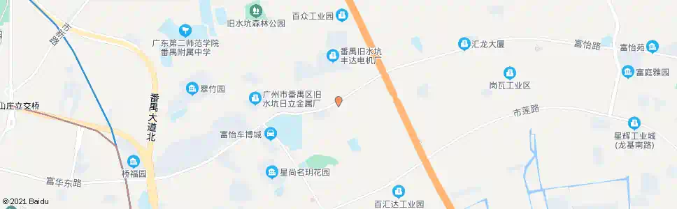 广州绿由公司_公交站地图_广州公交_妙搜公交查询2025