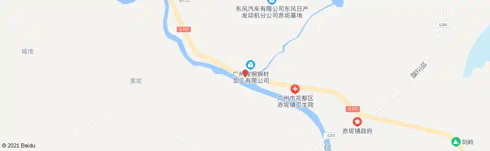 广州赤坭工业区_公交站地图_广州公交_妙搜公交查询2025