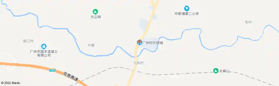 广州时代倾城_公交站地图_广州公交_妙搜公交查询2025