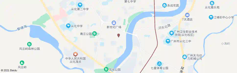 广州新城派出所_公交站地图_广州公交_妙搜公交查询2025