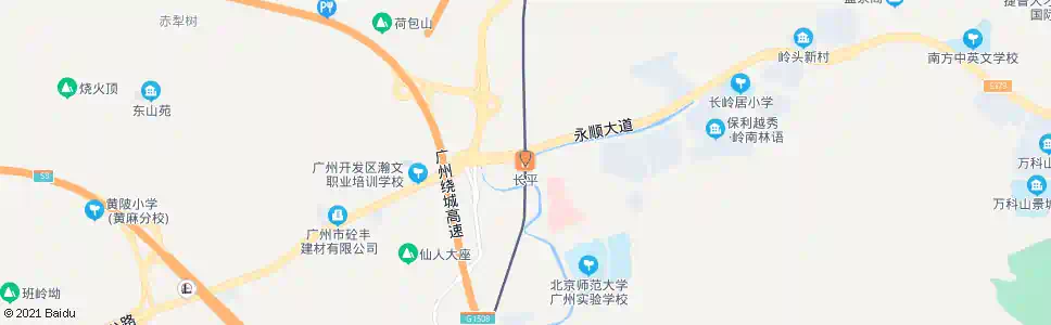 广州昌平_公交站地图_广州公交_妙搜公交查询2025