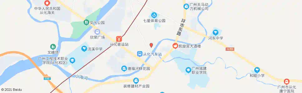 广州商贸城(从化)_公交站地图_广州公交_妙搜公交查询2025