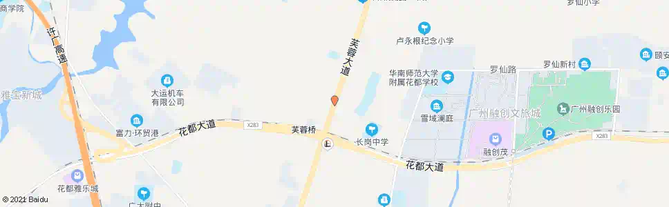 广州花都理工职业学校_公交站地图_广州公交_妙搜公交查询2025