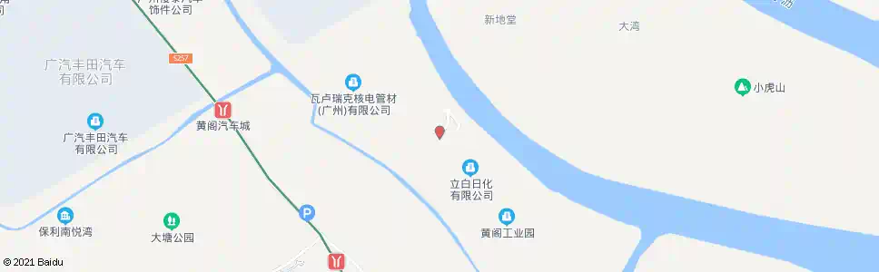 广州小虎桥_公交站地图_广州公交_妙搜公交查询2025