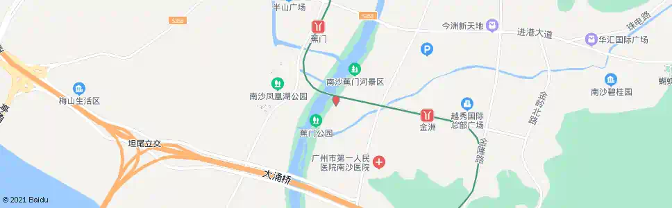 广州喜来登大酒店_公交站地图_广州公交_妙搜公交查询2025