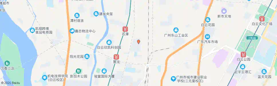 广州丽康居_公交站地图_广州公交_妙搜公交查询2025