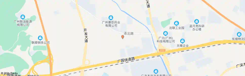 广州东鹏大道(宏景路口)_公交站地图_广州公交_妙搜公交查询2025