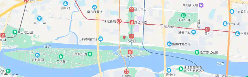 广州影剧院_公交站地图_广州公交_妙搜公交查询2025