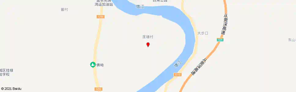 广州莲塘服务站_公交站地图_广州公交_妙搜公交查询2025
