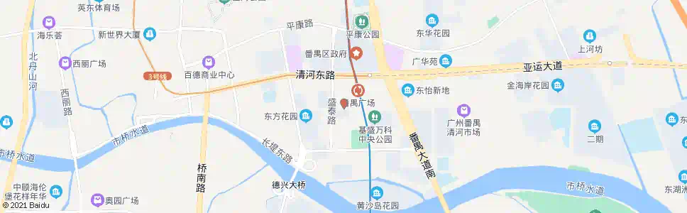 广州金叶村_公交站地图_广州公交_妙搜公交查询2025