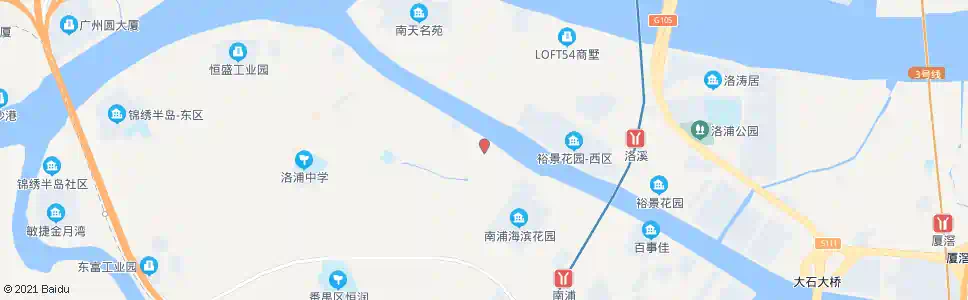 广州水闸口_公交站地图_广州公交_妙搜公交查询2025