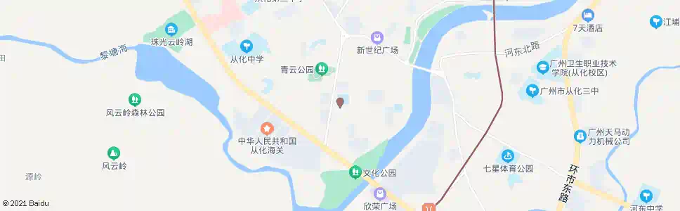 广州新城小学_公交站地图_广州公交_妙搜公交查询2025