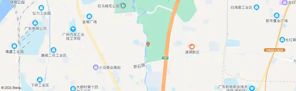 广州旺发大街_公交站地图_广州公交_妙搜公交查询2025