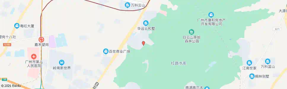 广州托斯卡纳总站_公交站地图_广州公交_妙搜公交查询2025
