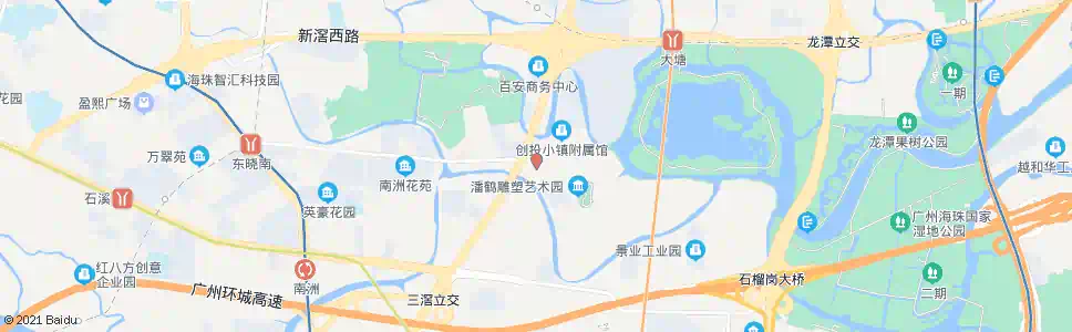 广州后滘村口_公交站地图_广州公交_妙搜公交查询2025