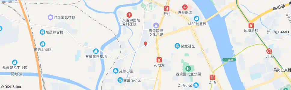 广州芳村合兴苑总站_公交站地图_广州公交_妙搜公交查询2025