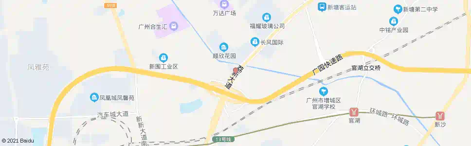 广州顺欣花园_公交站地图_广州公交_妙搜公交查询2025