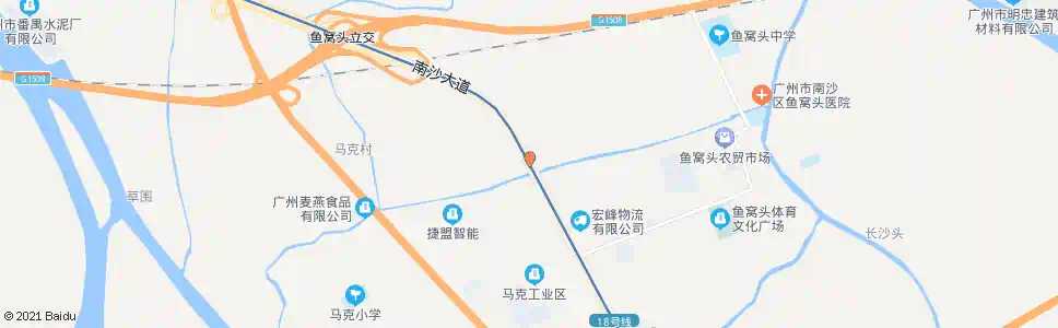 广州东深天益村_公交站地图_广州公交_妙搜公交查询2025