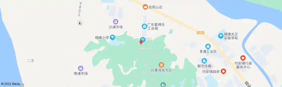 广州李小龙乐园路口_公交站地图_广州公交_妙搜公交查询2025