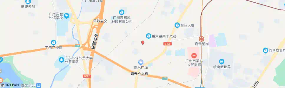 广州望岗小学_公交站地图_广州公交_妙搜公交查询2025