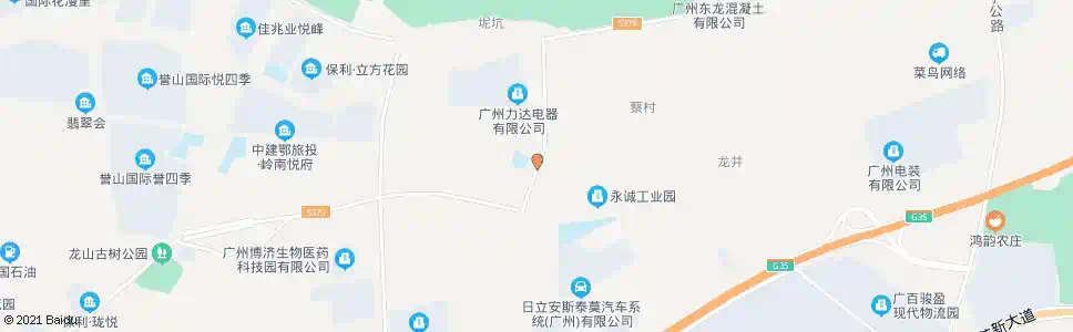 广州九如村_公交站地图_广州公交_妙搜公交查询2025