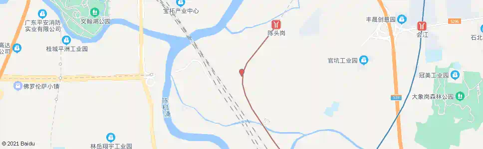广州石壁二村草场总站_公交站地图_广州公交_妙搜公交查询2025