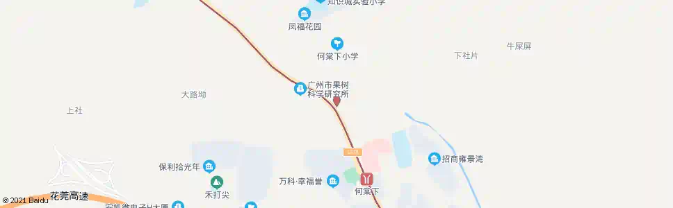 广州棠下路口_公交站地图_广州公交_妙搜公交查询2025