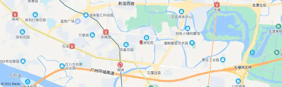 广州南洲北(好又多)_公交站地图_广州公交_妙搜公交查询2025