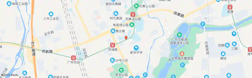 广州秀全中学_公交站地图_广州公交_妙搜公交查询2025