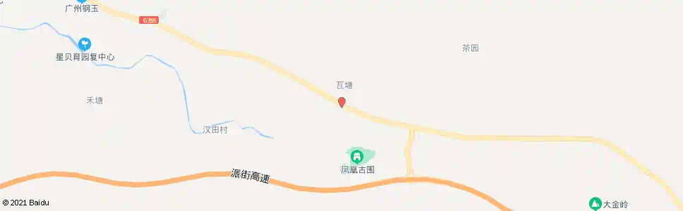 广州凤凰古围_公交站地图_广州公交_妙搜公交查询2025