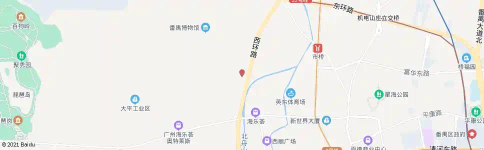 广州丽景花园_公交站地图_广州公交_妙搜公交查询2025