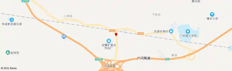 广州天鹿北路(兴太路口)_公交站地图_广州公交_妙搜公交查询2025
