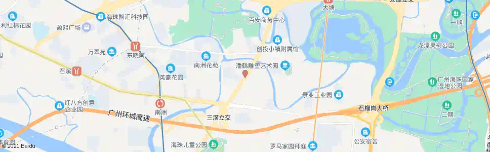 广州洛溪桥脚2_公交站地图_广州公交_妙搜公交查询2025
