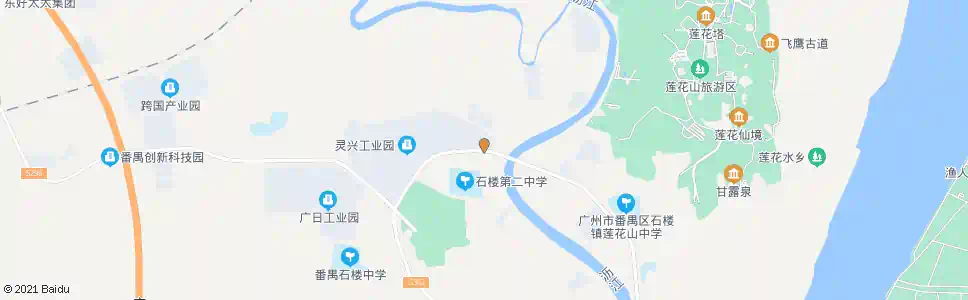 广州砺江桥_公交站地图_广州公交_妙搜公交查询2025