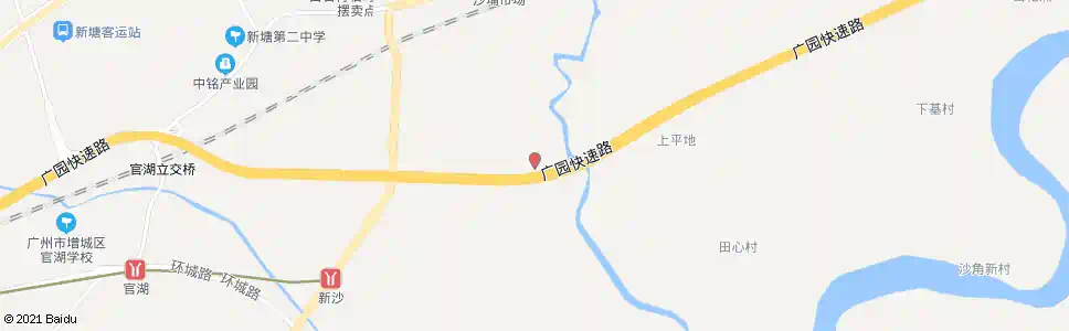广州瓜岭村委_公交站地图_广州公交_妙搜公交查询2025