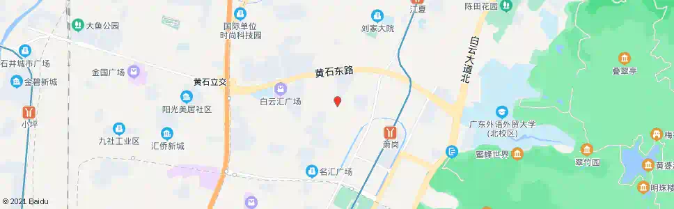 广州润云路_公交站地图_广州公交_妙搜公交查询2025