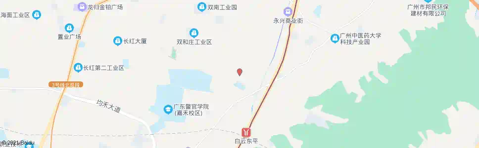 广州横岗南街_公交站地图_广州公交_妙搜公交查询2025