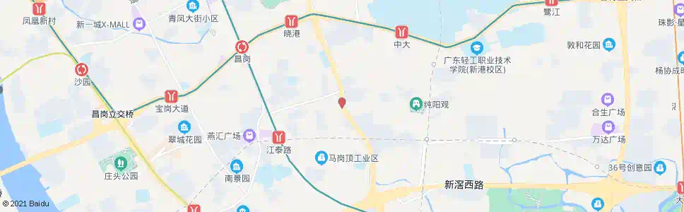 广州东晓南路_公交站地图_广州公交_妙搜公交查询2025