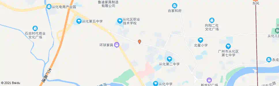 广州旺城市场_公交站地图_广州公交_妙搜公交查询2025